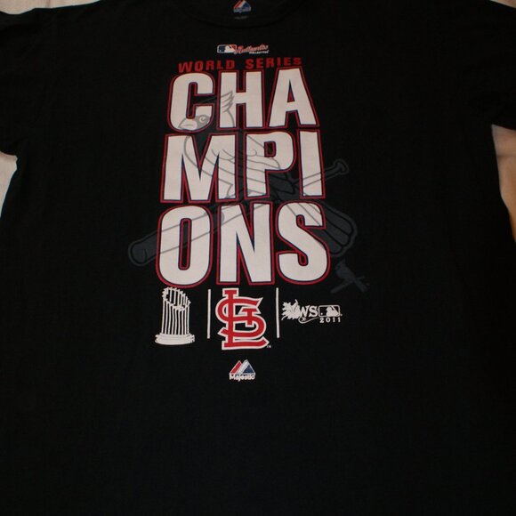World Series Champions St. Louis Cardinals 2011 Authentic Collection Size L - Picture 8 of 11